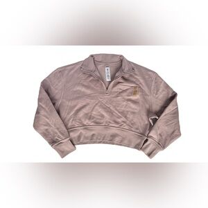 Lunya Silksweats Reversible Half Zip Sweatshirt Size S NWT